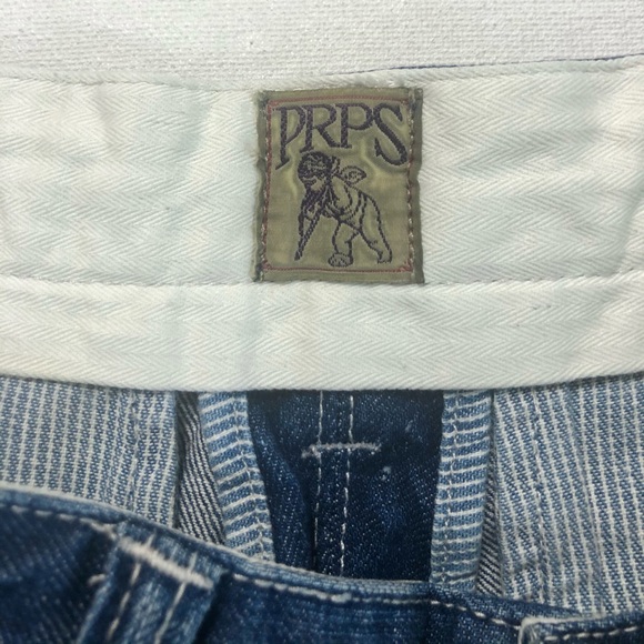 NWT PRPS Distressed Denim Jean Shorts Size 32 - Picture 7 of 9